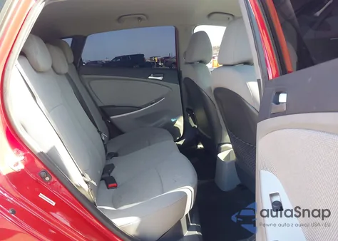 2012 Hyundai Accent Gls/Gs из США, поврежденный, VIN KMHCT5AE6CU030446